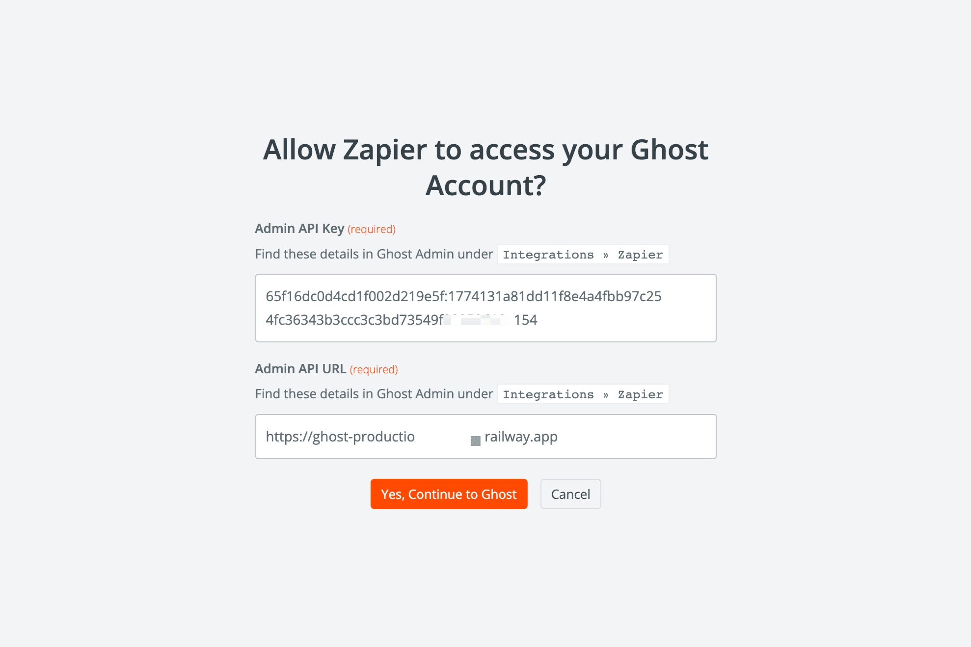 Zapier Integration